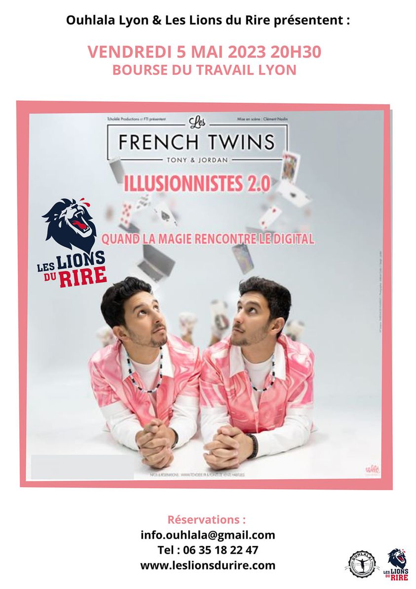Les French Twins illusionnistes 2.0